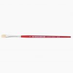 Sac de 10 brosses plates en soie N°8
