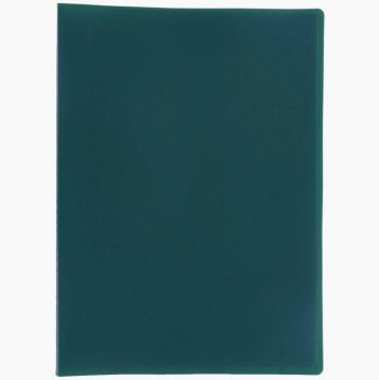Protège-documents couverture souple en polypropylène 40 vues, vert