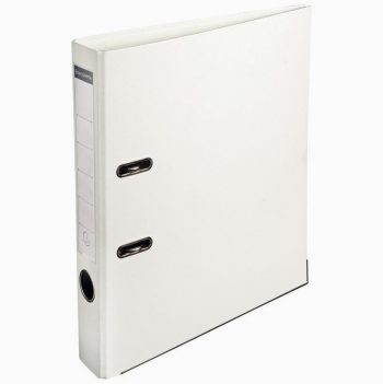 A4 Lever Arch File, 5 cm Spine, White