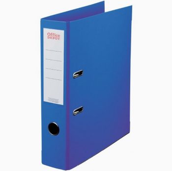 Office DEPOT Lever Arch File 8cm Spine Blue