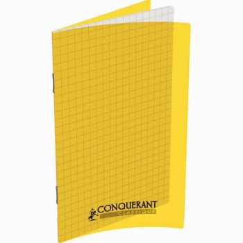 Polypropylene Stitched Notebook, 96 Sheets, 11x17 cm, 5x5 Grid, 90 gsm