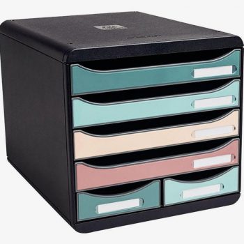 Large-Capacity Skandi Storage Unit with 6 Drawers BIGBOX+