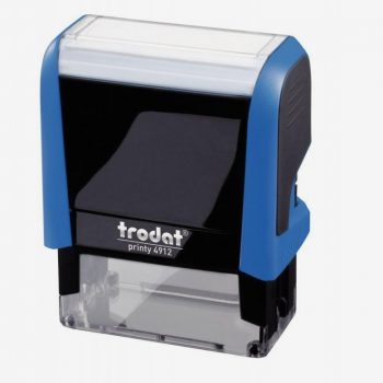 Mini imprimerie à encrage automatique jusqu'à 4 lignes de texte