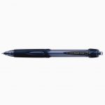 Retractable Ballpoint Pen Powertank Medium Tip Black
