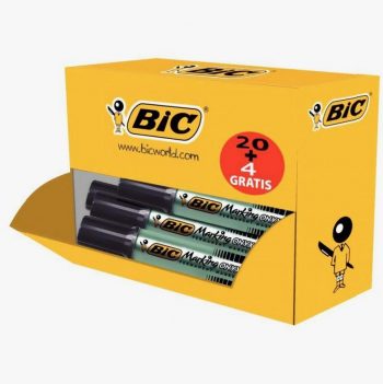 Set of 24 chisel tip markers 1481 including 4 free black markers