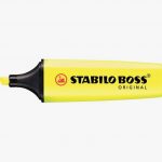 boss-yellow-10-chisel-set-stabilo-tip-highlighters-814664-1