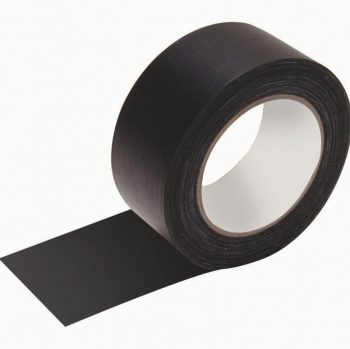Rouleau adhésif toilé 50mmx25m noir