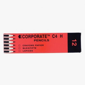 Boîte de 12 crayons graphite bout tranché H