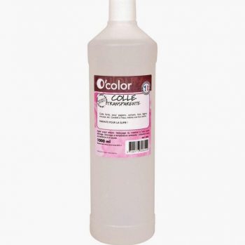 Flacon 1L de colle transparente O'COLOR