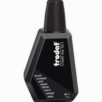 Flacon d'encre tampon trodat noir