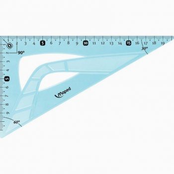 Unbreakable 60-Degree Set Square, 21cm