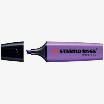 Surligneur STABILO BOSS encre universelle fluorescente lavande