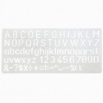 Ballpoint Letter Tracer 10 mm Upright Characters