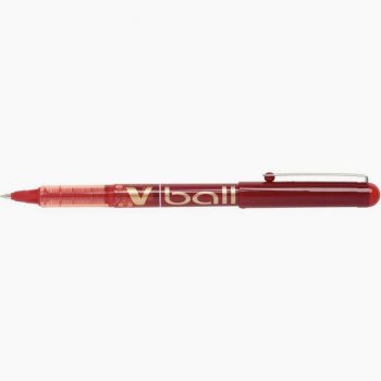 Pilot V-Ball 0.7mm Medium Point Red Roller Pen