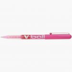 Roller V-Ball pointe fine 0,5mm rose Pilot