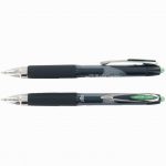 Stylo encre gel Signo RT 207 rétractable vert Uni-ball