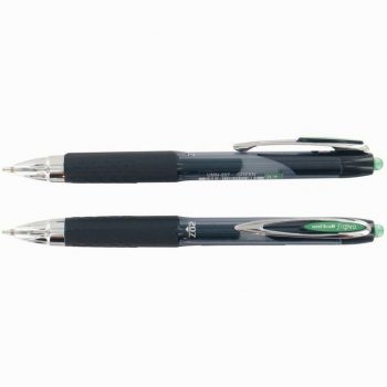 Stylo encre gel Signo RT 207 rétractable vert Uni-ball