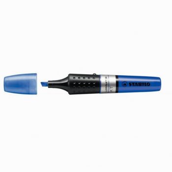 Surligneur Luminator encre liquide fluorescente à niveau visible bleu