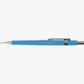 Refillable technical mechanical pencil with fixed 0.7 mm lead