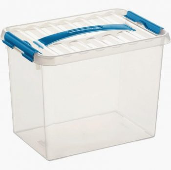 QLINE 9L Storage Container with Lid, 30.7x20x22.3 cm