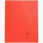 Cahier rouge Clairefontaine 96 pages 24 x 32 cm 90g Seyès
