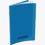 Cahier bleu Conquerant 60 pages 17 x 22 cm 90g Seyès