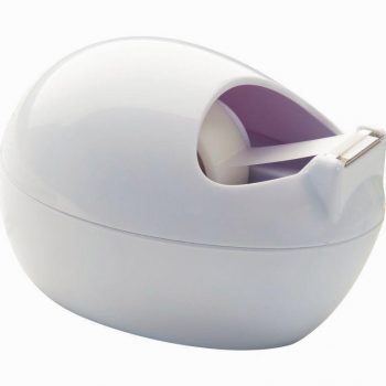 White Modern Tape Dispenser with 19 mm x 7.5 m Scotch Magic Roll