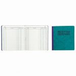 Piqûre de 80 pages recettes/dépenses format 21 x 19 cm