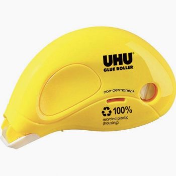 UHU Repositionable Glue Roller, Disposable, 6.5mm x 8.5m